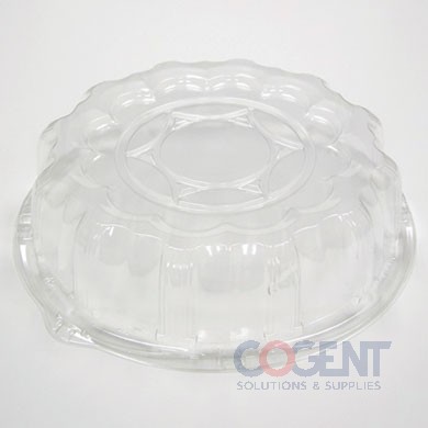 Cater Tray Dome Lid 12" Clr SmartLock PS 50/cs P9812     PV