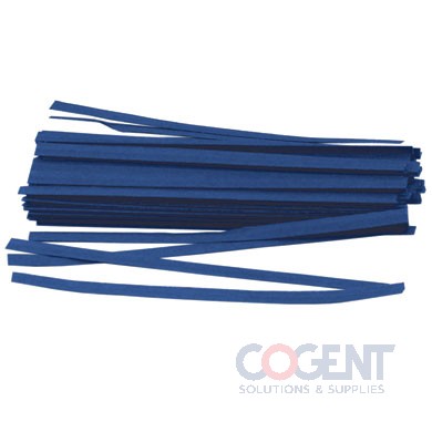 Twist Tie 1/2x12 Blue Paper 3m/cs  37-050-36-4000        TT