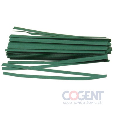Twist Tie 1/2x12 Green Print Organic USA 3m/cs            TT