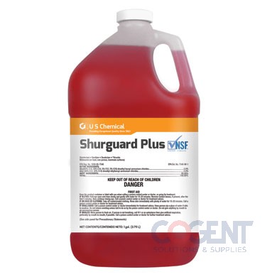 Sanitizer Shurguard Plus 4gl/cs USC 57602