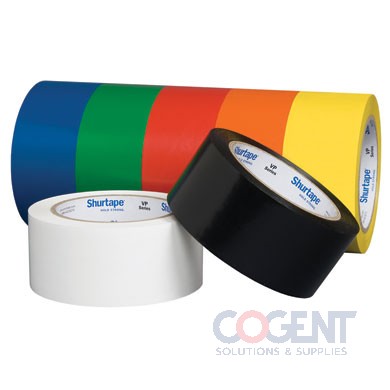 PVC Tape 50mmx33m Wht Lane Marking 24rl/cs