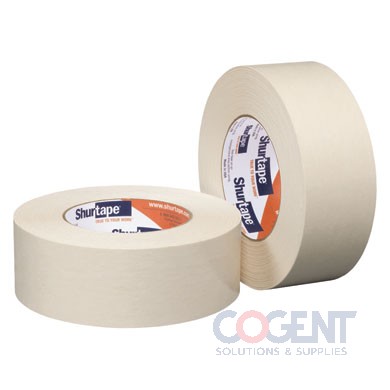 Flat Back Tape 2"x60yds Wht Bleach 48mmx55m 24rl/cs FP202