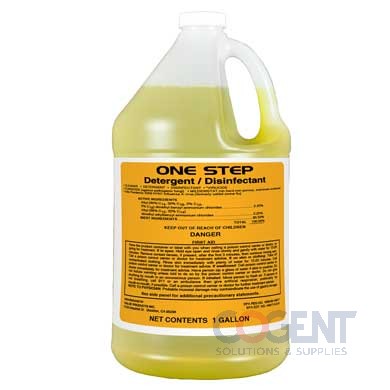 Secondary Label One Step Disinfectant             Value