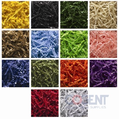 Crinkle Cut 40LB Black Spring Fill  40LB/CS     C40BK