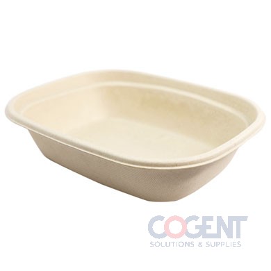 Container 32oz Fiber Box PLA Lining 400/cs                WC
