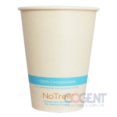 Cold Cup 12oz Nat No Tree Paper 1000/cs CU-SU-12C     WC