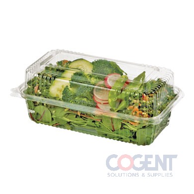 H/L Hoagie 9"x5"x3" Clear PLA Compostable 200/cs