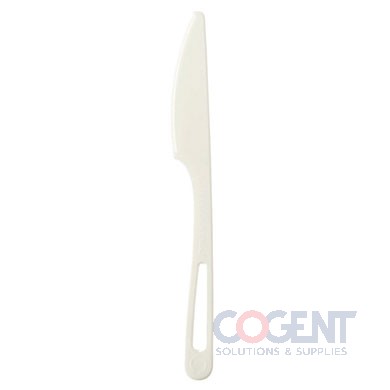 Knife 6" Dispenser Sleeve TPLA Compostable 1000/cs       WORLD