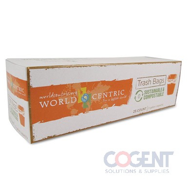 Can Liner 33x39 1mil Green 32gal Compost 150/cs        WOR