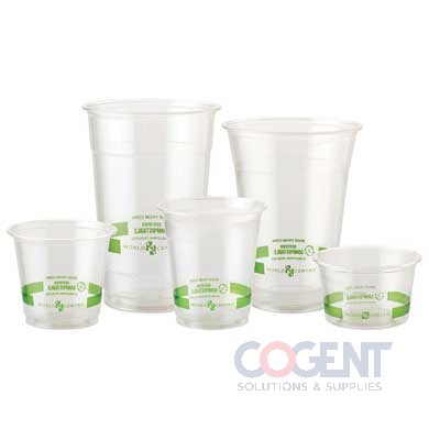 Cold Cup Ingeo 9oz Clear Compostable 2m/cs      CP-CS-9