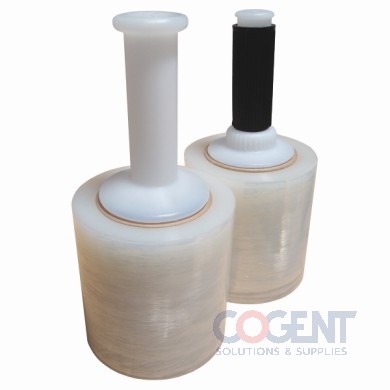 Stretch Banding 3"x700' 120ga w/Dispensing Handle 18rl/cs