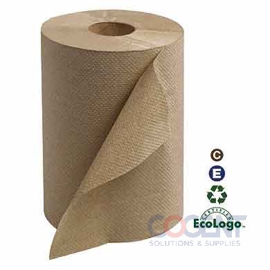 Hardwound Towel 7.88"x350' Nat H21 1ply 12rls/cs  RK350A   TRK
