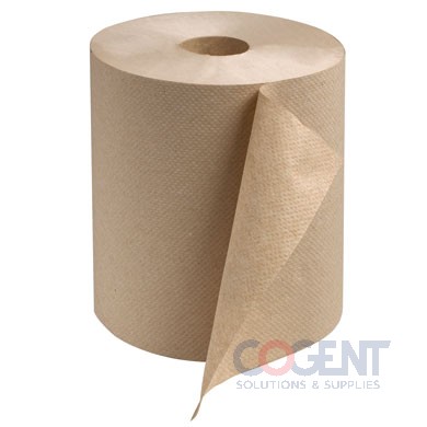 Hardwound Towel 7.88"x600' Nat H21 1ply 12rls/cs  RK600E   TRK