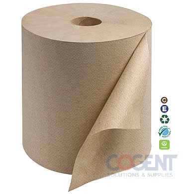 Hardwound Towel 7.88"x800' Nat H21 1ply 6rls/cs  RK8002    TRK
