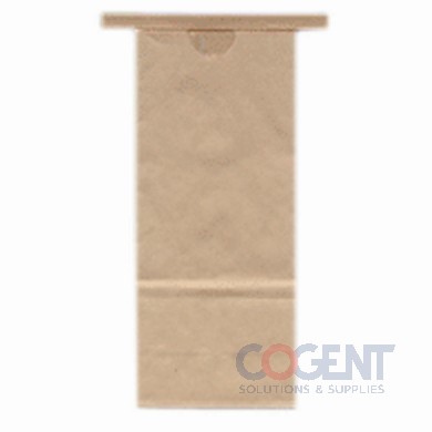 Bag Coffee 1# Kraft w/ TT 3.38x2.5x10.88 1m/cs    301076
